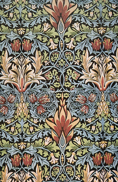 Morris Snakeshead textile design 