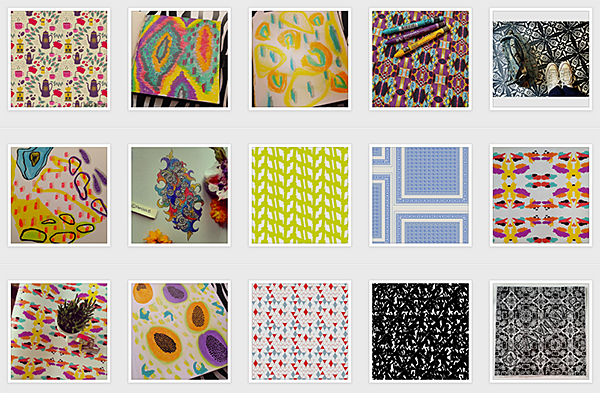#surface-patterns tag on Instagram.